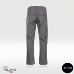 Spodnie ochronne trudnopalne pasek dla spawacza(popiel)-produkt Gondpol - 2