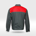 Bluza ORION multifunkcyjna szaro czerwona - 2