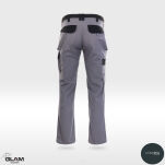 Spodnie ochronne pasek ORION(popiel-czarne)produkt Gondpol - 2