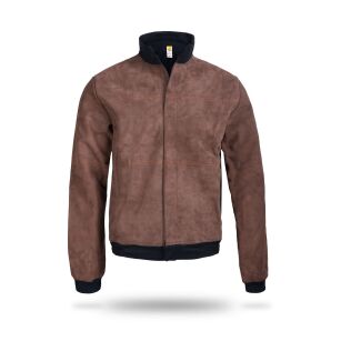 Bluza spawalnicza skórzana