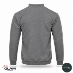 Bluza dzianinowa PREMIUM popiel - 2