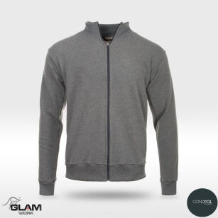 Bluza dzianinowa szara Premium