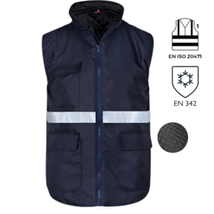 Bezrękawnik ocieplany odblaskowy ALBATROS(granatowy)produkt Gondpol