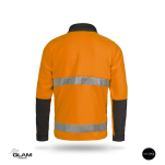 Bluza ochronna polarowa trudnopalna antystatyczna odblaskowago pom.-prodkut Gondpol - 2