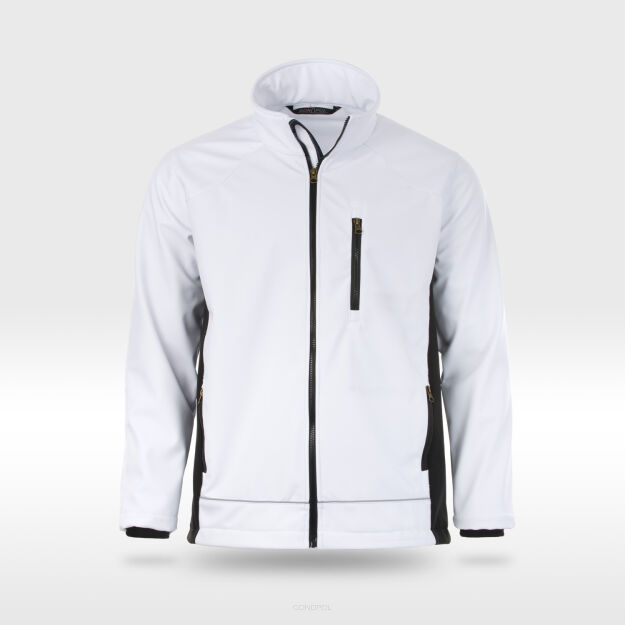 Kurtka softshell biała 