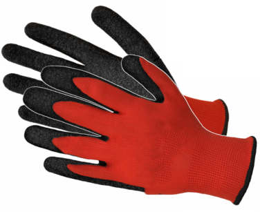 Rękawice RWnyl czerwono-czarne