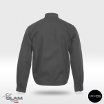 Bluza ochronna spawalnicza trudnopalna antystatyczna granat (certyfikat)-produkt Gondpol - 2