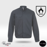 Ubranie ochronne trudnopalne szare (bluza spodnie ogrodniczki lub pasek)produkt Gondpol - 3