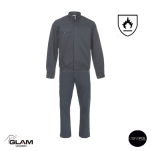 Ubranie ochronne trudnopalne szare (bluza spodnie ogrodniczki lub pasek)produkt Gondpol - 2