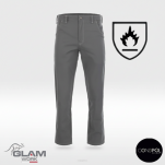 Ubranie ochronne trudnopalne szare (bluza spodnie ogrodniczki lub pasek)produkt Gondpol - 3