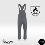 Ubranie ochronne trudnopalne szare (bluza spodnie ogrodniczki lub pasek)produkt Gondpol - 4