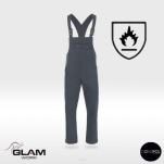 Ubranie ochronne trudnopalne szare (bluza spodnie ogrodniczki lub pasek)produkt Gondpol - 4