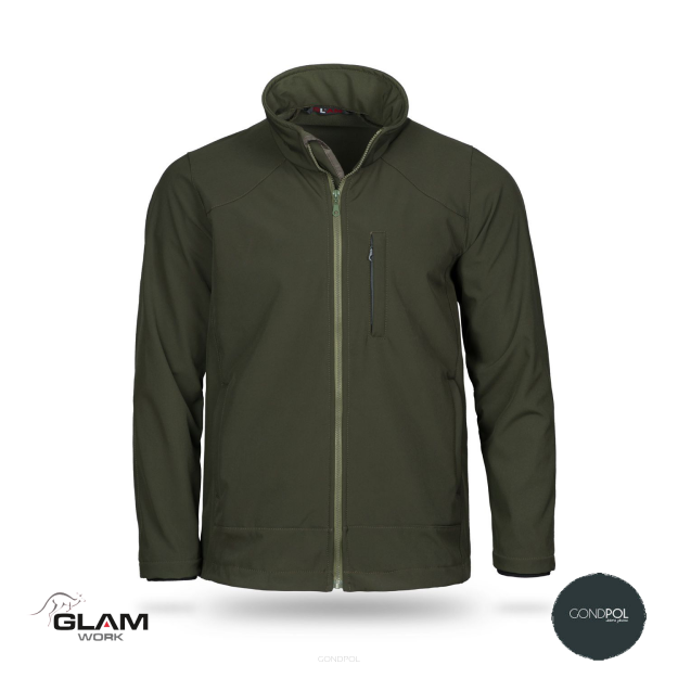 Kurtka ochronna membranowa sofshell(oliwka)-produkt Gondpol