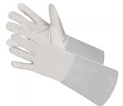 Rękawice ochronne spawalnicze z cienkiej skóry koziej - 2