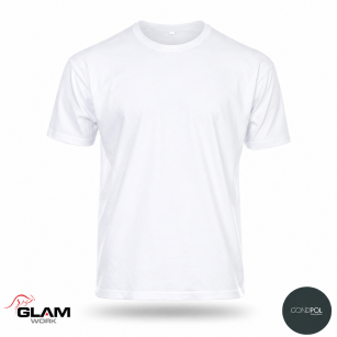 T-SHIRT bawełniany biały
